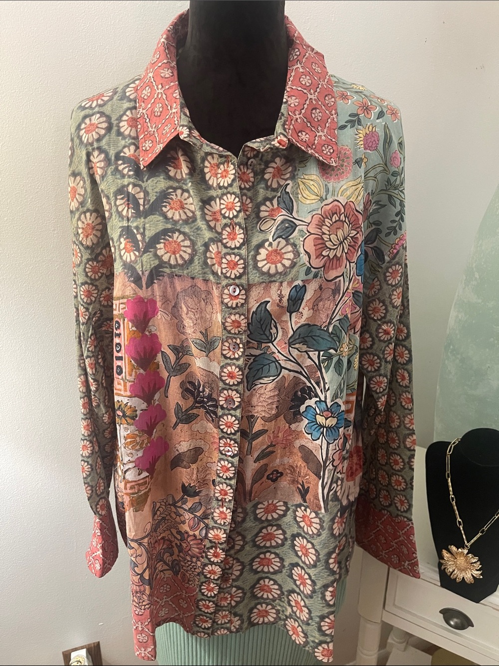 Natural Life Barcelona Floral Patchwork